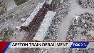 BNSF train derailment in Affton leads to evacuation