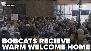 Bobcats receive warm welcome home from fans