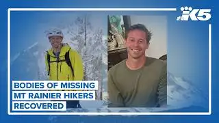 Bodies of two missing climbers recovered on Mount Rainier