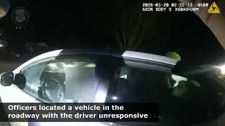 Body camera footage: Drunk driver crashes into home in Anne Arundel County