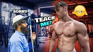 BODYBUILDER VS CLEANER 💪🔥 Anatoly GYM PRANK #1
