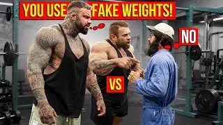 BODYBUILDERS VS CLEANER  | Anatoly GYM PRANK #53