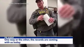 Bodycam footage shows FBI raid on Georgia elections office