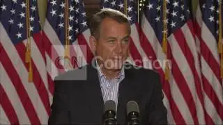 BOEHNER- TAX INCREASES POSSIBLE, NEED COMPROMISE