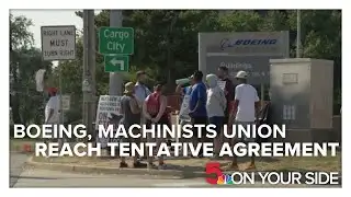 Boeing, machinists union reach tentative contract agreement