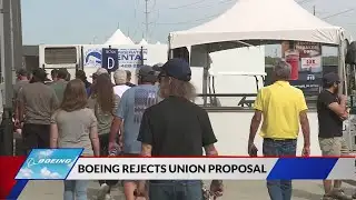 Boeing strike continues: Company rejects union-crafted contract proposal