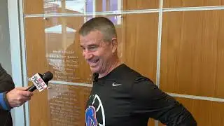 Boise State coach Leon Rice talks fan support, Saturday