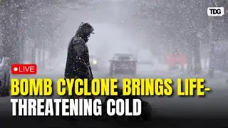 Bomb Cyclone Live: Dangerous Cold Wave Grips Eastern US as Cyclone Strengthens