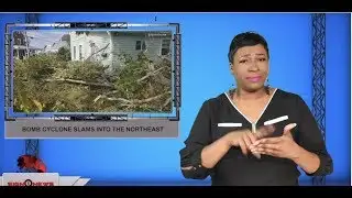 Bomb cyclone slams into the northeast (ASL - 10.18.19)