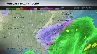 Bomb cyclone to hit the Southeast