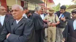 Bomb threat at Idukki District Court.