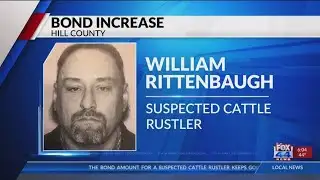 Bond now at $4.25 million for cattle theft suspect