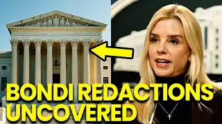 BONDI LOSES IT as REDACTIONS OF HERSELF UNCOVERED!!