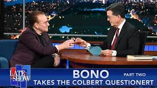Bono Takes The Colbert Questionert, Part 2
