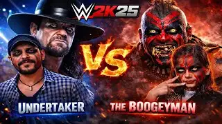 BOOGEYMAN vs UNDERTAKER 🔥 Darkest Match Ever | WWE 2K25 PS5