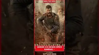 Border 2 storms the box office with massive numbers💥#Border2 #SunnyDeol #VarunDhawan  #IndiaThisWeek
