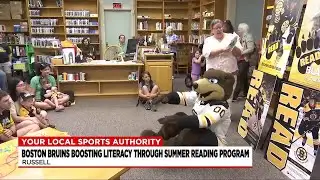 Boston Bruins helping boost literacy through summer reading program