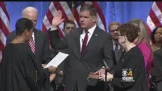 Boston Mayor Marty Walsh Sworn In For Second Term