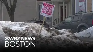 Boston residents frustrated by slow snow removal process