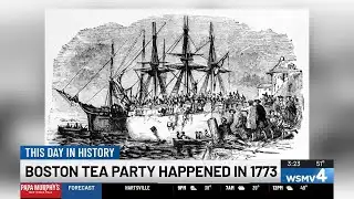 Boston Tea Party happened in 1773