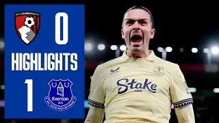 BOURNEMOUTH 0-1 EVERTON | Premier League highlights