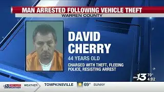 Bowling Green man arrested following vehicle theft