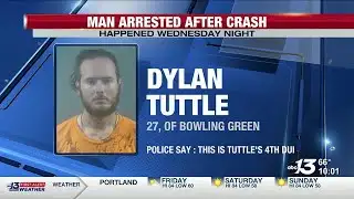 Bowling Green man arrested for 4th DUI after crash