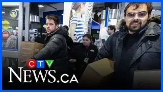 Boxing Day shoppers still show up