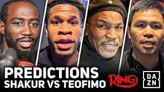 “Boxing Pros SPLIT 😱 Final Predictions for Teofimo Lopez vs Shakur Stevenson