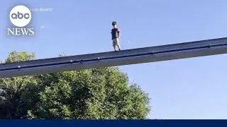 Boy on monorail track saved by bystander in Pennsylvania