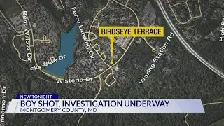 Boy shot in Montgomery County, investigation underway