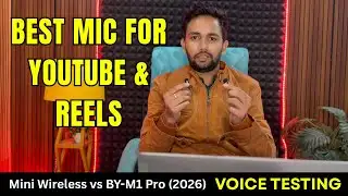 BOYA Mini Wireless Mic vs BY-M1 Pro 🎤 | 2026 Real Voice Test & Comparison