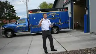 Boyceville Medic 10 Push In Ceremony