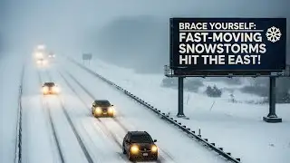 Brace Yourself: Fast-Moving Snowstorms Hit the East!