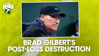 Brad Gilbert’s Wildest Post-Match Meltdown