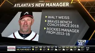Braves announce Walt Weiss as new manager