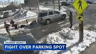 Brawl over snow-cleared parking spot critically injures man