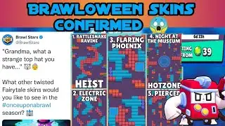 Brawloween skins confirmed😍, Bo buff or bug, fury mortis and more - Brawl News