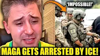 Brazilian MAGA Influencer FINDS OUT After Defending ICE!