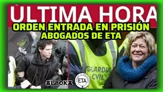 #BREAKING - 2 ETA LAWYERS SENT TO PRISON