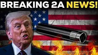 BREAKING 2A NEWS: Suppressor Rights Take Massive Hit As Gun Owners Outraged
