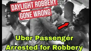 BREAKING: ACCRA UBER PASSENGER TRIES STEALING UBER CAR IN A FAILED DAYLIGHT ROBBERY🔥
