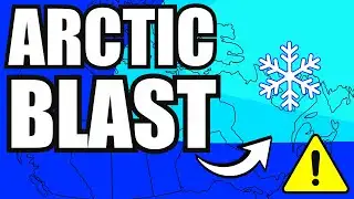 ❄️ BREAKING: Arctic Blast Hits 70 Cities | -35°C Canada Weather Alert