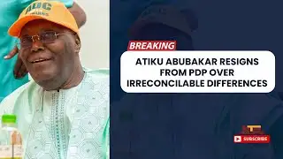 BREAKING: Atiku Abubakar Resigns from PDP Over Irreconcilable Differences