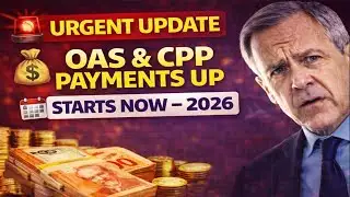 💥 Breaking Canada News: OAS & CPP Pension Payments Increased for 2026
