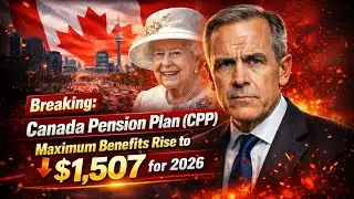 Breaking  Canada Pension Plan CPP Maximum Benefits Rise to $1,507 for 2026