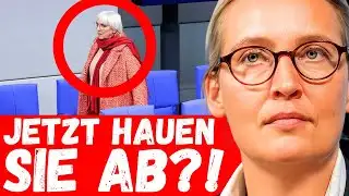 BREAKING! 🚨 Claudia Roth ESCAPES during AfD SPEECH!?