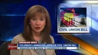 Breaking: Colorado lawmakers pass civil unions