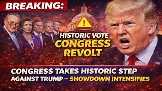 BREAKING: Congress Takes Historic Step Against Trump — Showdown Intensifies