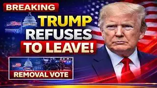 BREAKING: Congress Votes to REMOVE Trump — He REFUSES to Leave Office